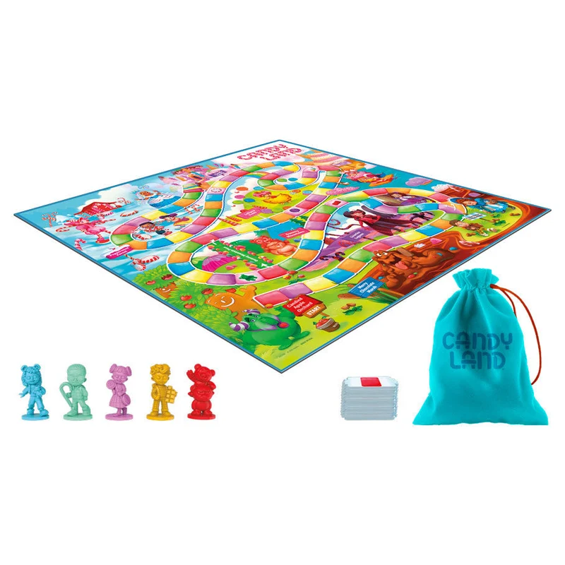 Hasbro Candyland Refresh Classic Preschool Board Game for Kids