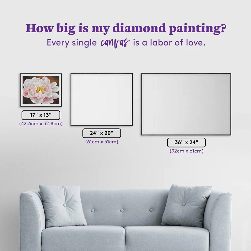 Peony Etude Diamond Art