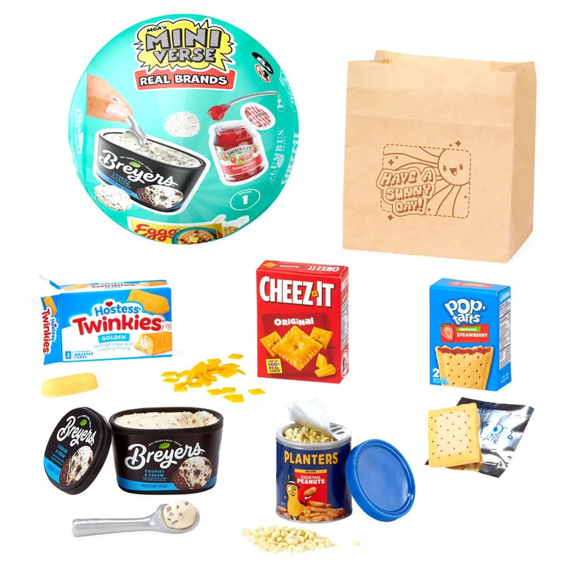 MGA Miniverse Real Brands Series Collectible Mini Food Toys
