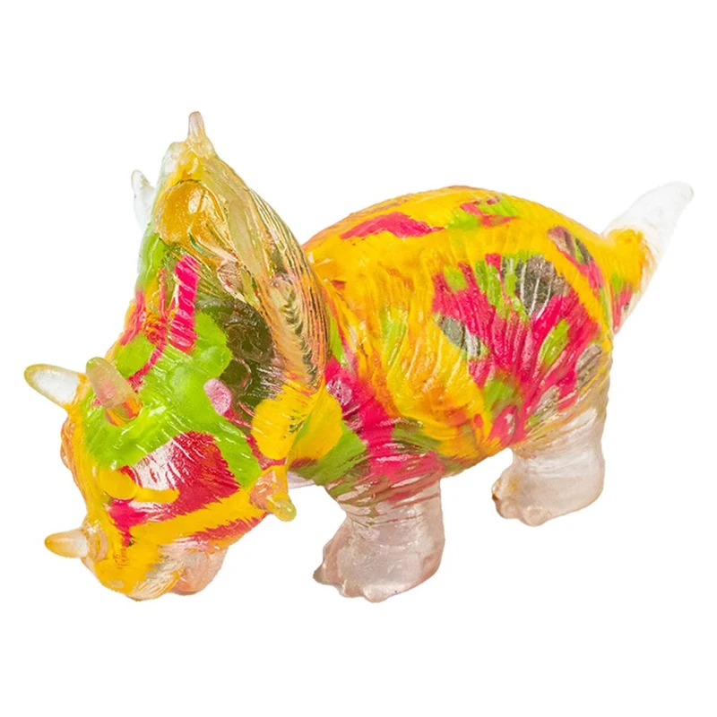 Inkerz Mess-Free Paint Drip Diplodocus Dinosaur Sensory Squishy Toy