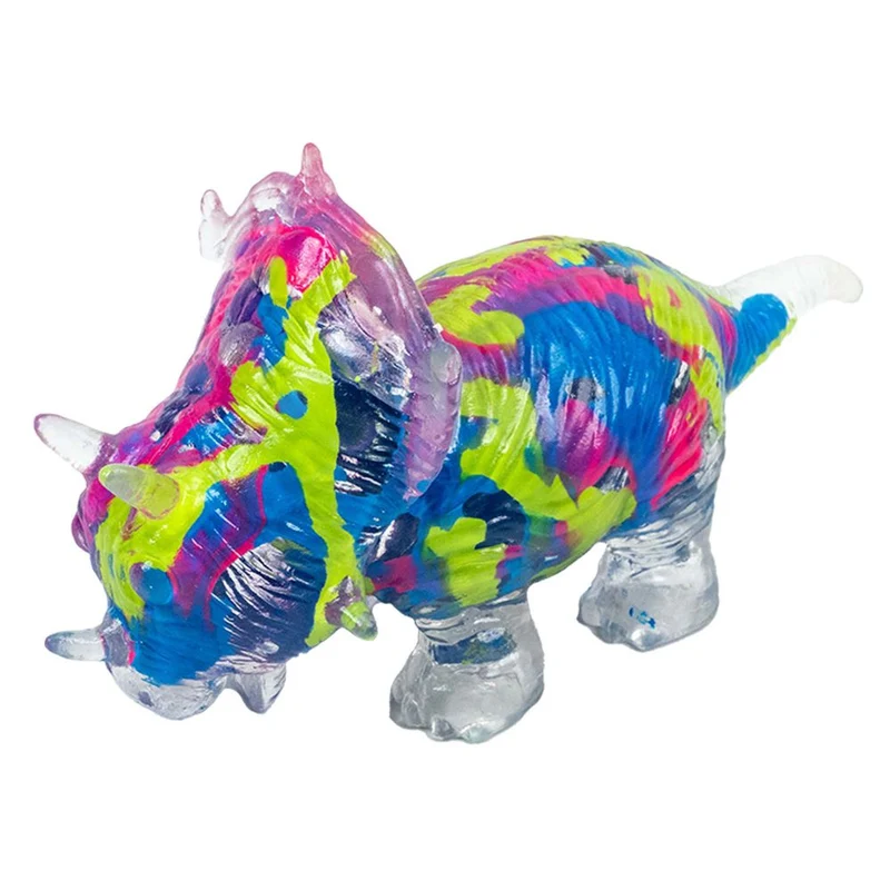 Inkerz Mess-Free Paint Drip Diplodocus Dinosaur Sensory Squishy Toy