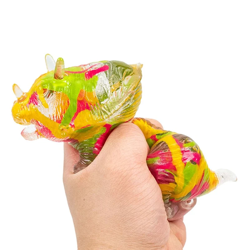 Inkerz Mess-Free Paint Drip Diplodocus Dinosaur Sensory Squishy Toy