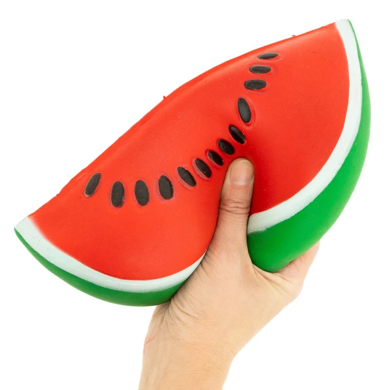 Jumbo Slow Rising Squishy Watermelon Stress Relief Sensory Squeeze Toy