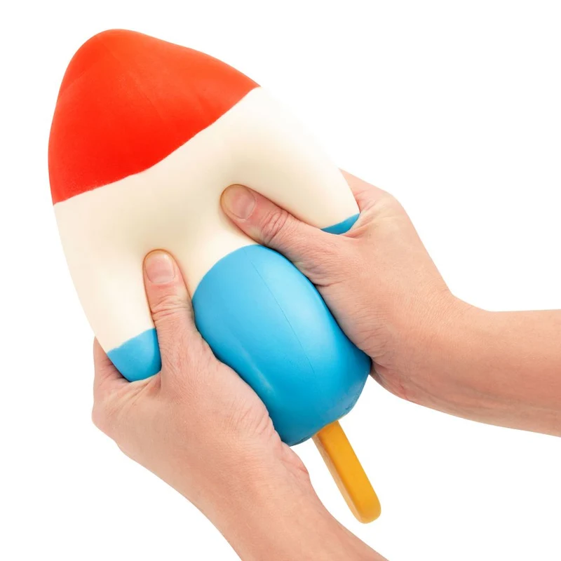 Slow Rising Jumbo Squishy Rocket Pop Sensory Stress Relief Toy