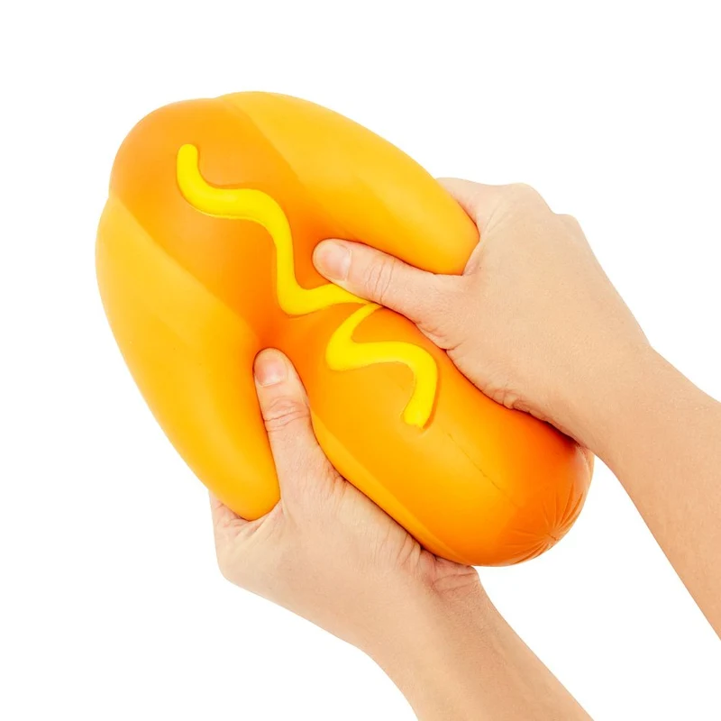 Jumbo Squishy Hot Dog Slow Rising Sensory Stress Relief Toy