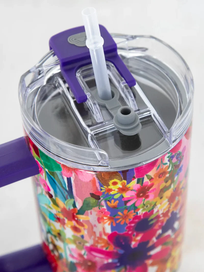 Bright Floral Tumbler 40oz