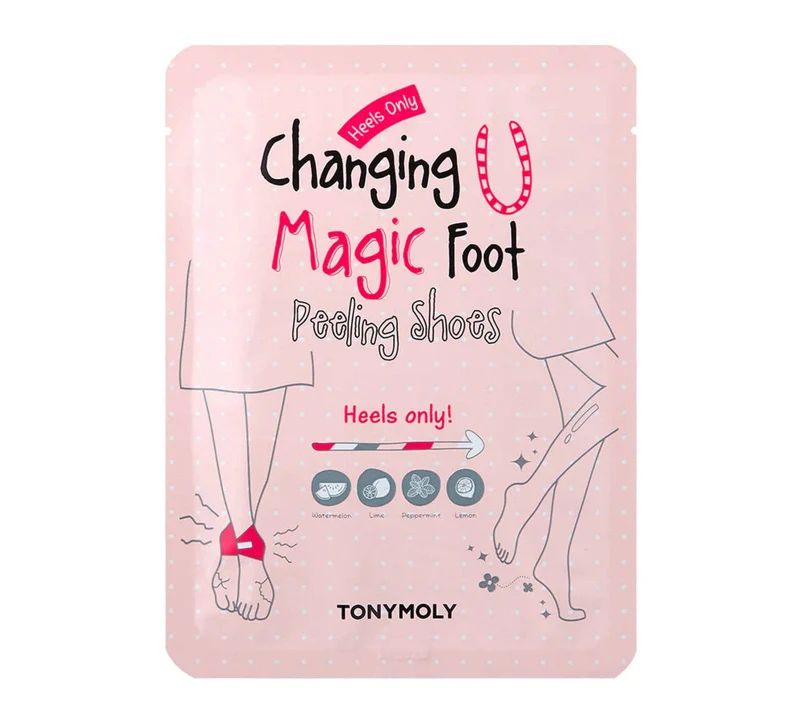 Tonymoly Magic Heel Peeling Shoes Exfoliating Treatment for Rough Skin