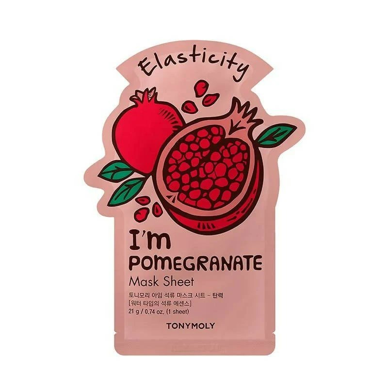 Tonymoly I'm Pomegranate Sheet Mask for Firming and Hydrating Skin