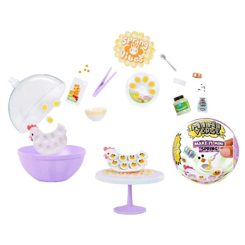 Miniverse Make It Mini Spring Series DIY Resin 15-Pack
