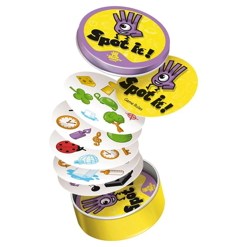 Spot It! Classic Fast-Paced Card Game for Families and Kids