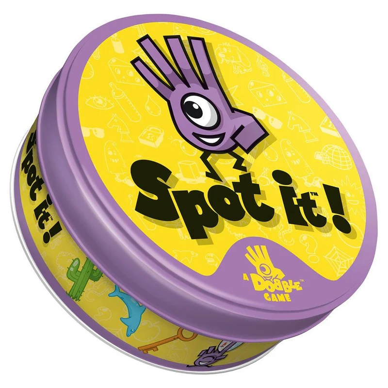 Spot It! Classic Fast-Paced Card Game for Families and Kids