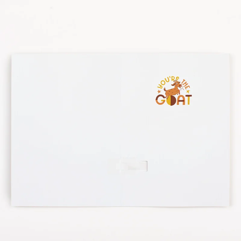 Endless GOAT Musical Prank Greeting Card with Screaming Sound