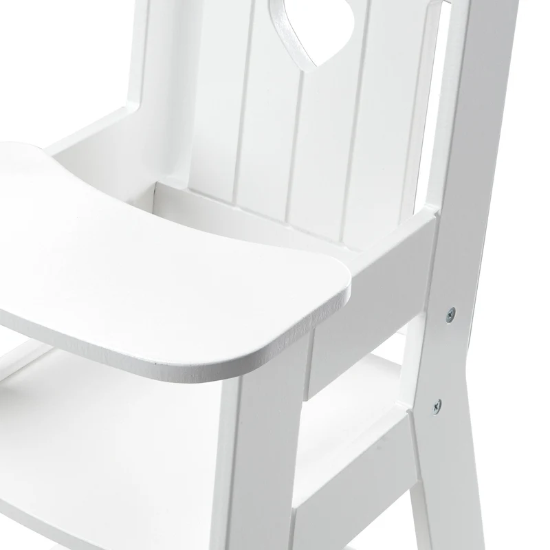 Melissa & Doug Mine to Love Wooden Doll High Chair