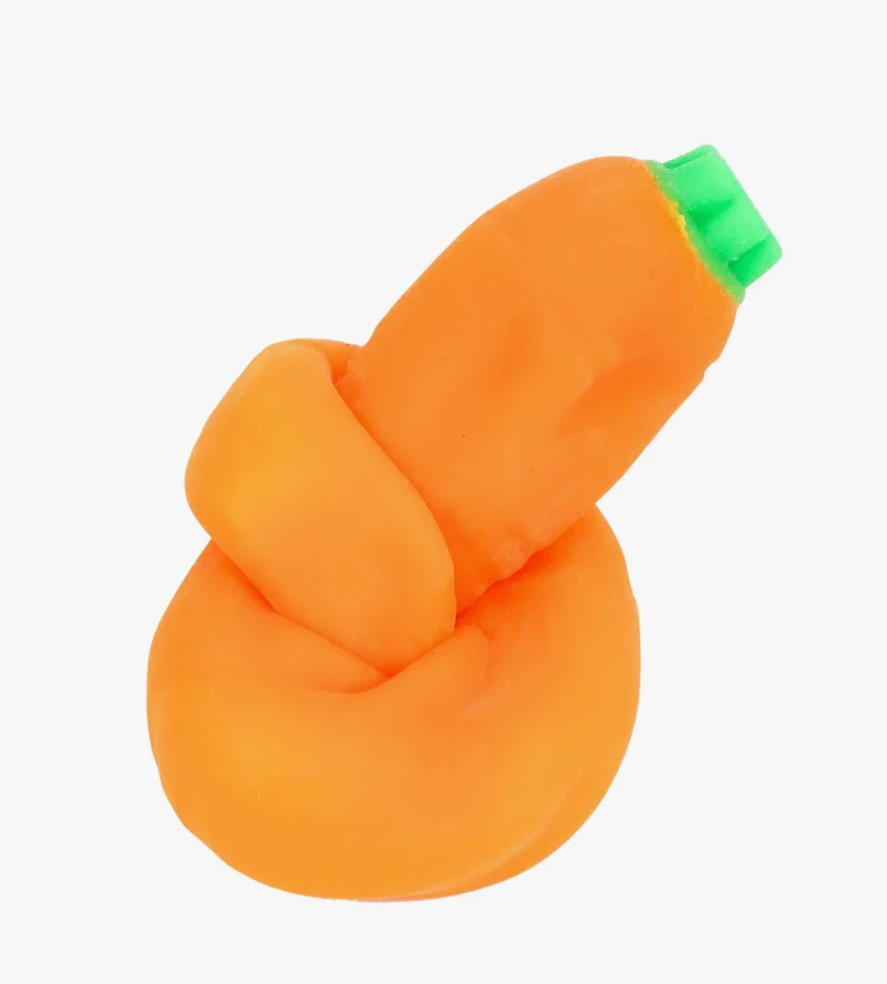 Crazy Carrot Sensory Sand Fidget Toy Moldable Stress Relief Tool