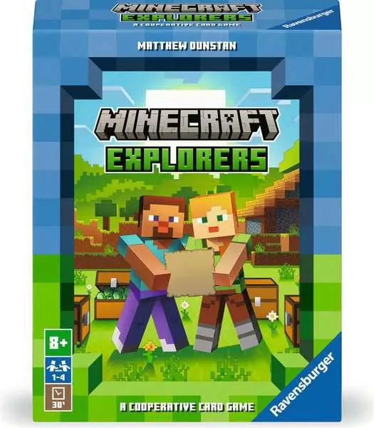 Ravensburger Minecraft Explorers Cooperative Strategy Card Game for Kids