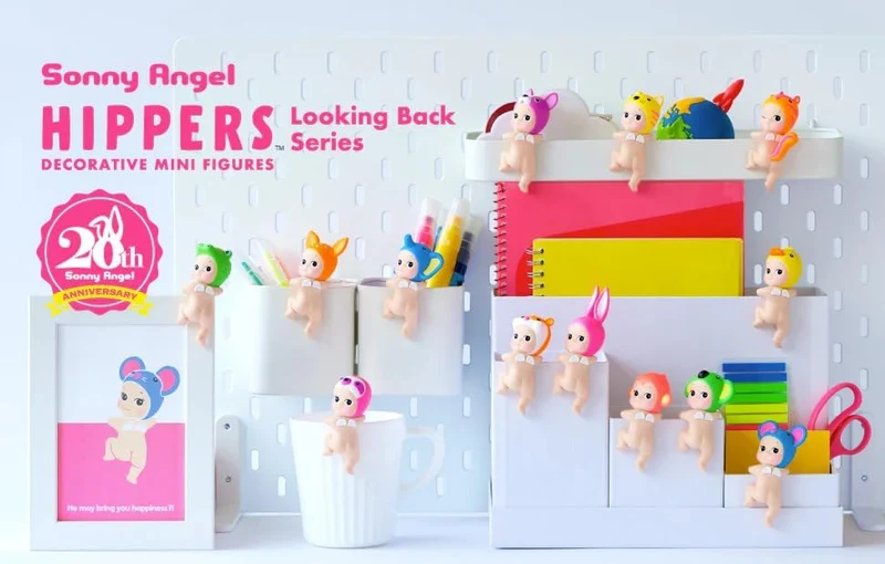 Sonny Angel Hippers Looking Back Series Adhesive Mystery Mini Figure
