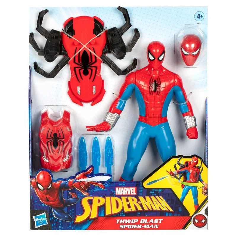 Marvel Spider-Man Thwip Blast Eleven Inch Action Figure Hover Sled