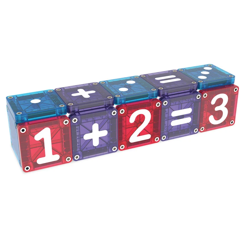Magna-Tiles microMAGS Learn Numbers™ 56 Piece Set