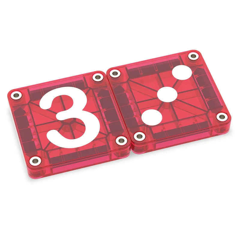 Magna-Tiles microMAGS Learn Numbers™ 56 Piece Set
