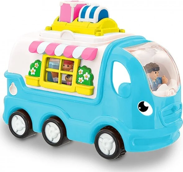WOW Toys Kitty Camper Van Motorized Toy Vehicle Set