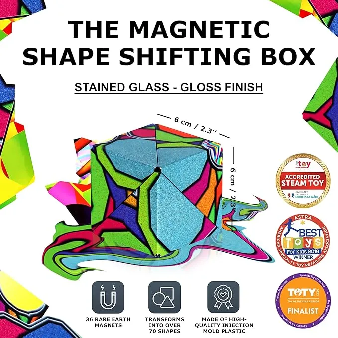 Shashibo Shape Shifting Box Stained Glass