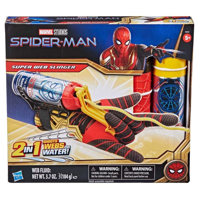 Marvel Spider-Man Movie Super Web Slinger 2-in-1 Toy Blaster