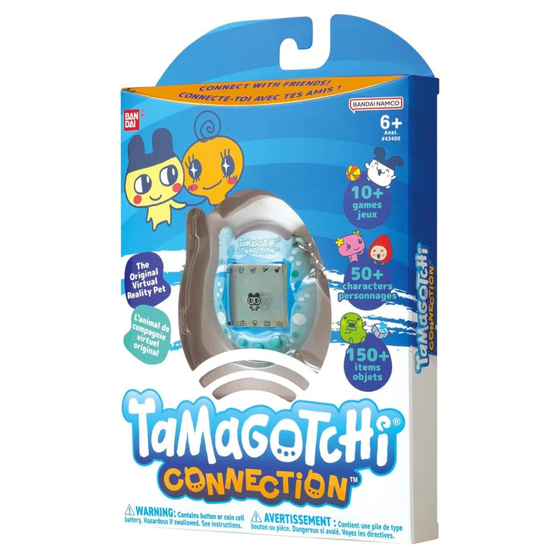 Bandai Tamagotchi Connection Virtual Pet PDQ Assortment 6-Pack Retro Toy