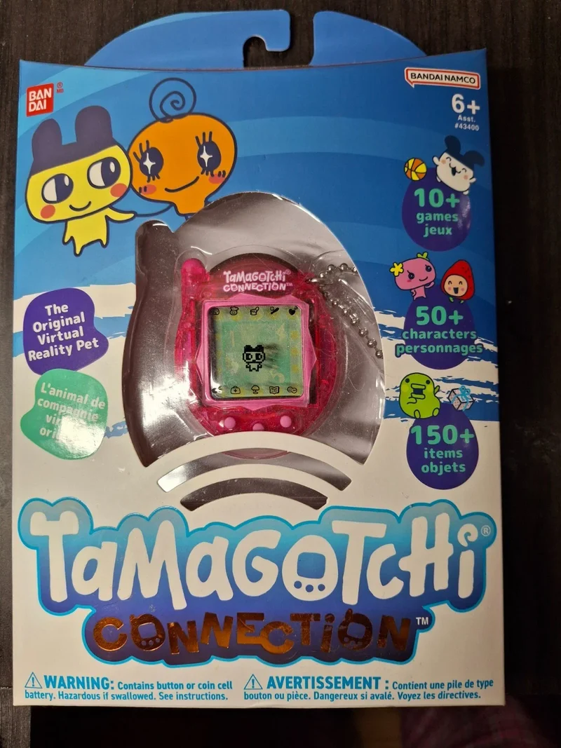 Bandai Tamagotchi Connection Virtual Pet PDQ Assortment 6-Pack Retro Toy