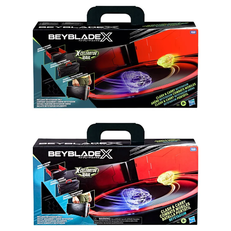 Beyblade X Clash and Carry Portable Beystadium Battle Arena