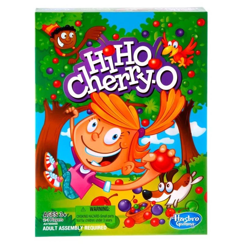 Hasbro HiHo! Cherry-O Preschool Board Game for Counting and Math