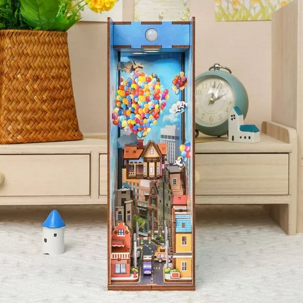 Hands Craft DIY Bookend Puzzle Travel with The Wind