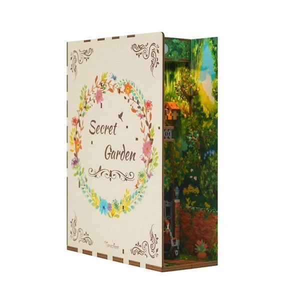 Hands Craft DIY Bookend Puzzle Secret Garden