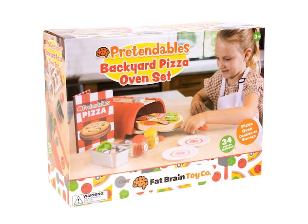 Pretendables Backyard Pizza Oven Set