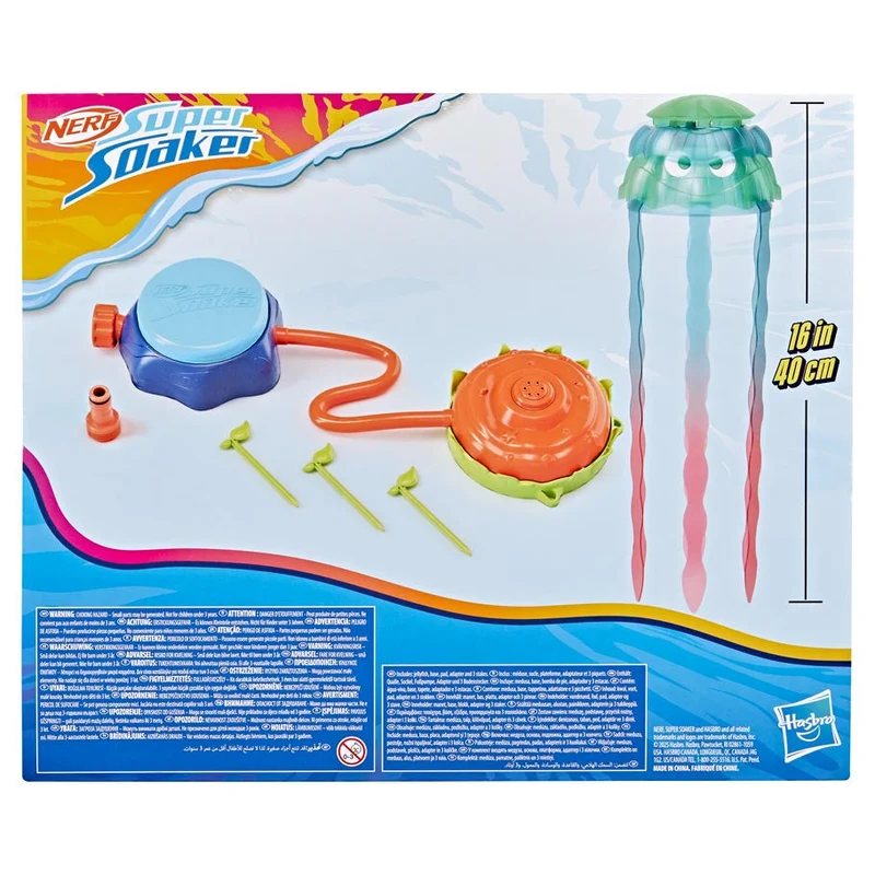 Nerf Super Soaker Stomp and Soak Jellyfish Outdoor Water Toy