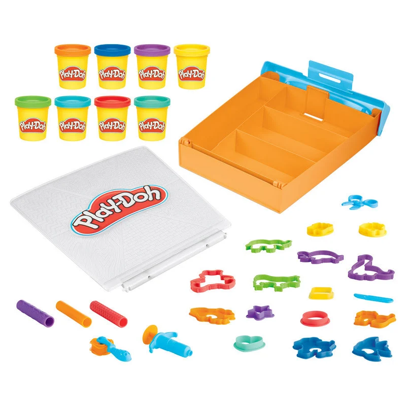 Play-Doh Imagine Animals Storage Set Case of 4 with Tools
