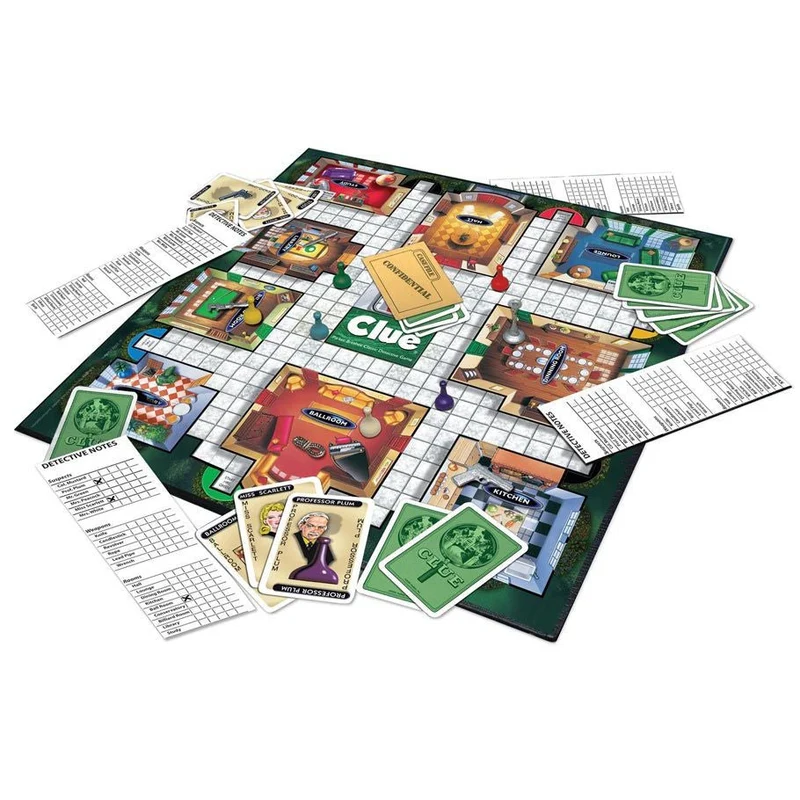 Clue Classic Edition Mystery Strategy Board Game