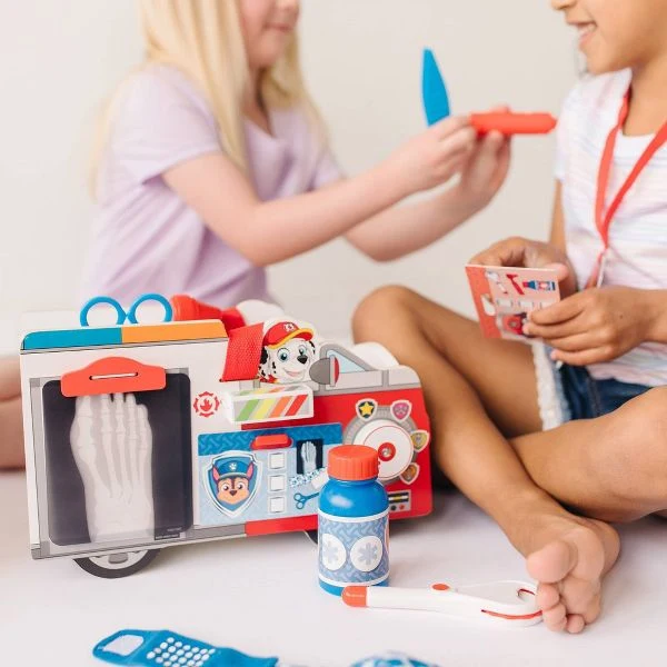 Melissa & Doug PAW Patrol Marshall's Wooden Rescue EMT Caddy