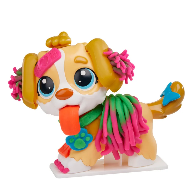 Play-Doh Care 'n Carry Vet Toy Dog Playset with 10 Tools