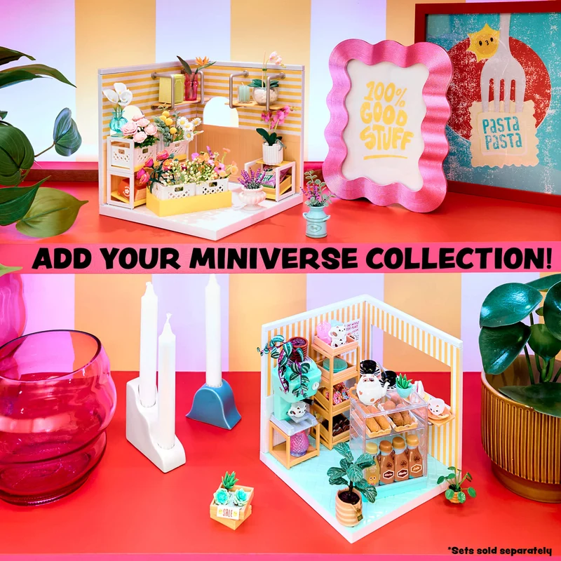 MGA's Miniverse Make It Mini Spaces Ice Cream Shop Miniature Playset