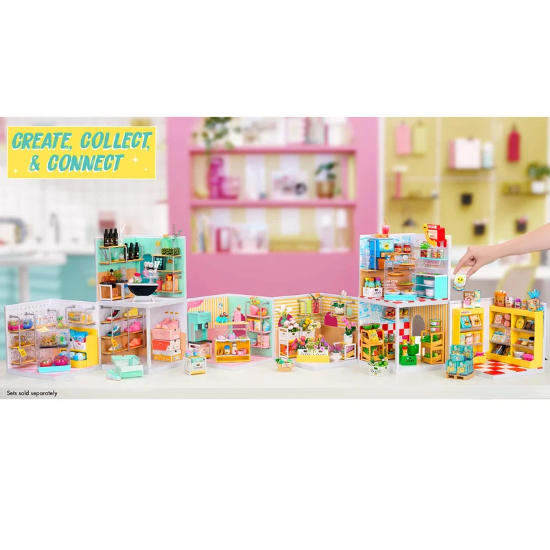 MGA's Miniverse Make It Mini Spaces Ice Cream Shop Miniature Playset