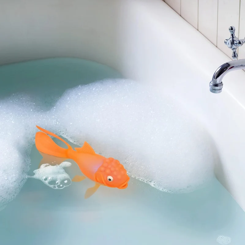 Genuine Fred Koi Toy Light Up Floating Bath Goldfish