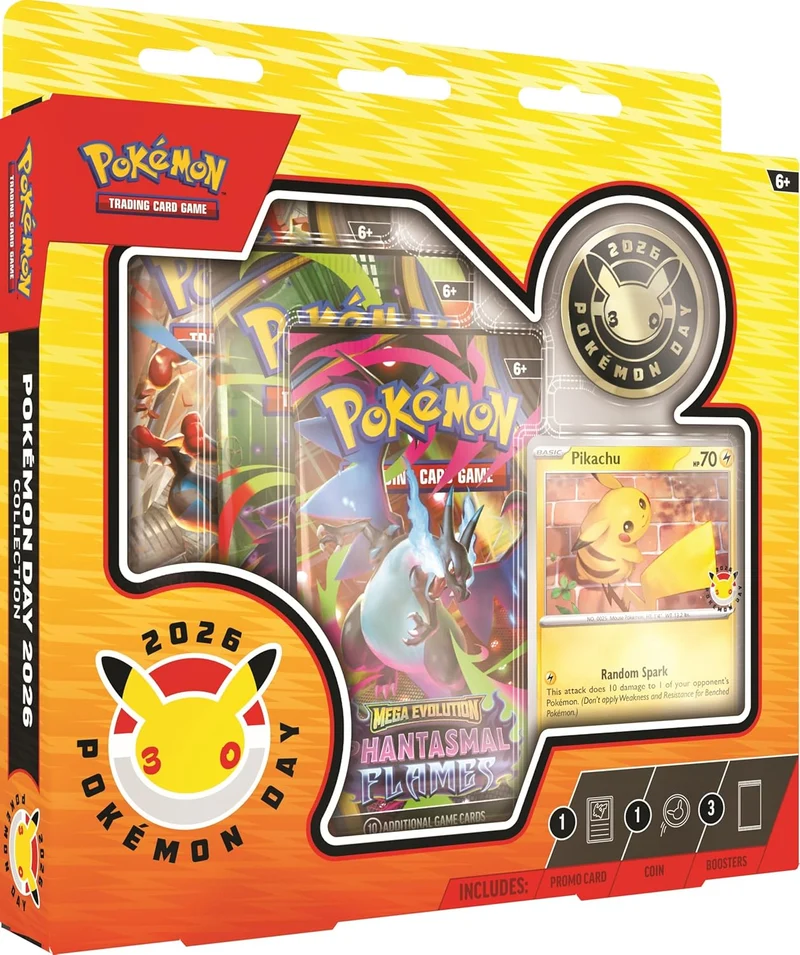 Pokémon TCG Pokémon Day 2026 Collection Foil Pikachu Card