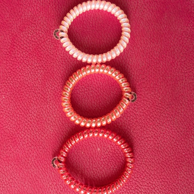 TELETIES Think Pink Small Hair Ties
