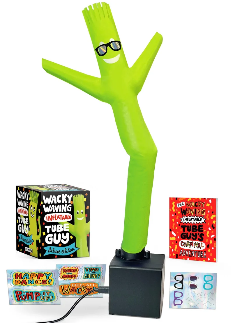 Deluxe Miniature Wacky Waving Inflatable Tube Guy USB Powered with Fun Stickers (RP Mini)