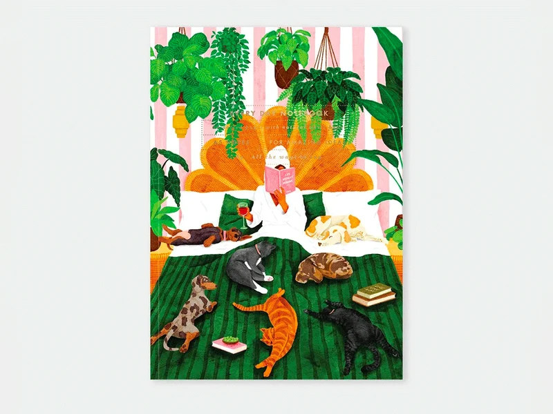 Carnet A5 Life With Pets & Plants - ATWS