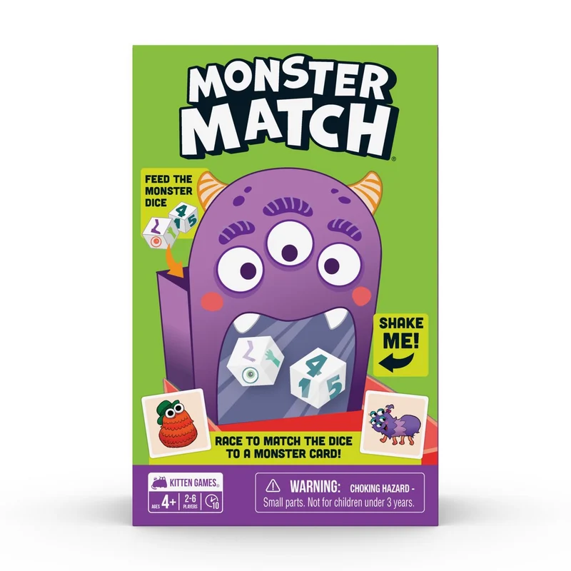 Monster Match Card Game