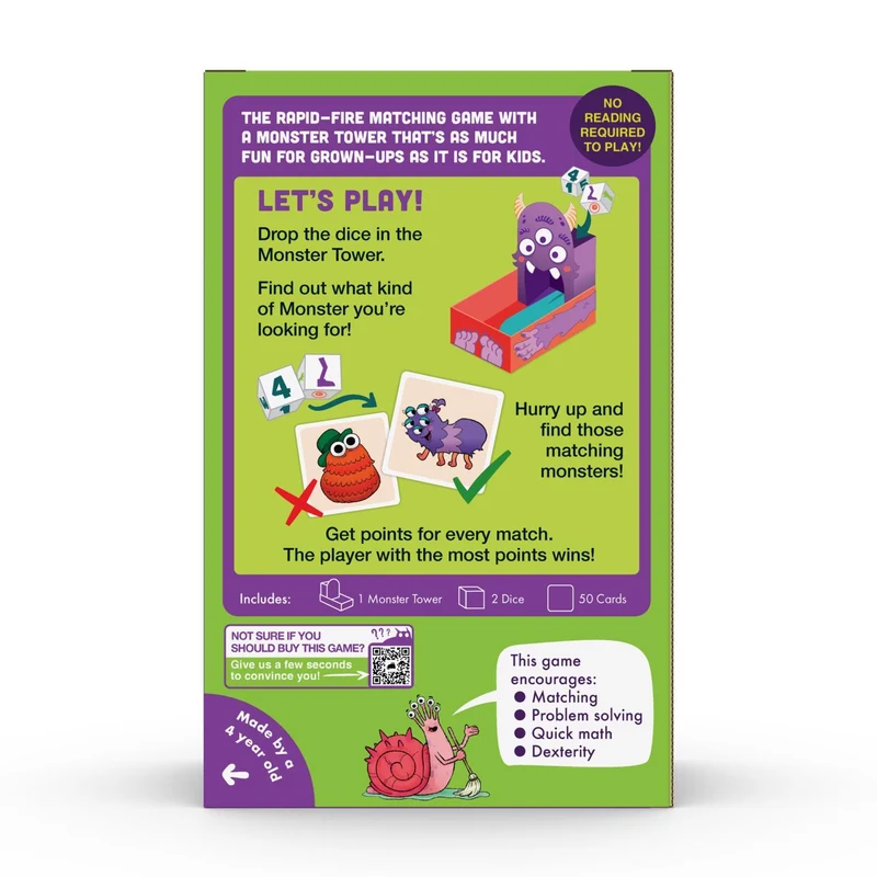 Monster Match Card Game