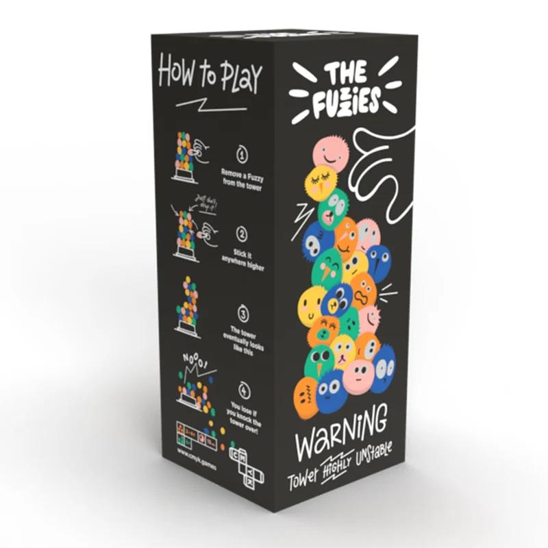 The Fuzzies Stacking Party Board Game