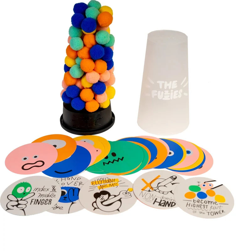 The Fuzzies Stacking Party Board Game