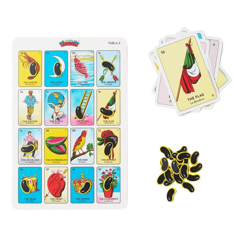 Asmodee Loteria Bilingual Edition Board Game ASMLOTBIL01